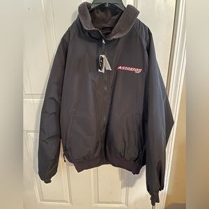 Brand new with tags black Stratos Boat jacket fleece lined